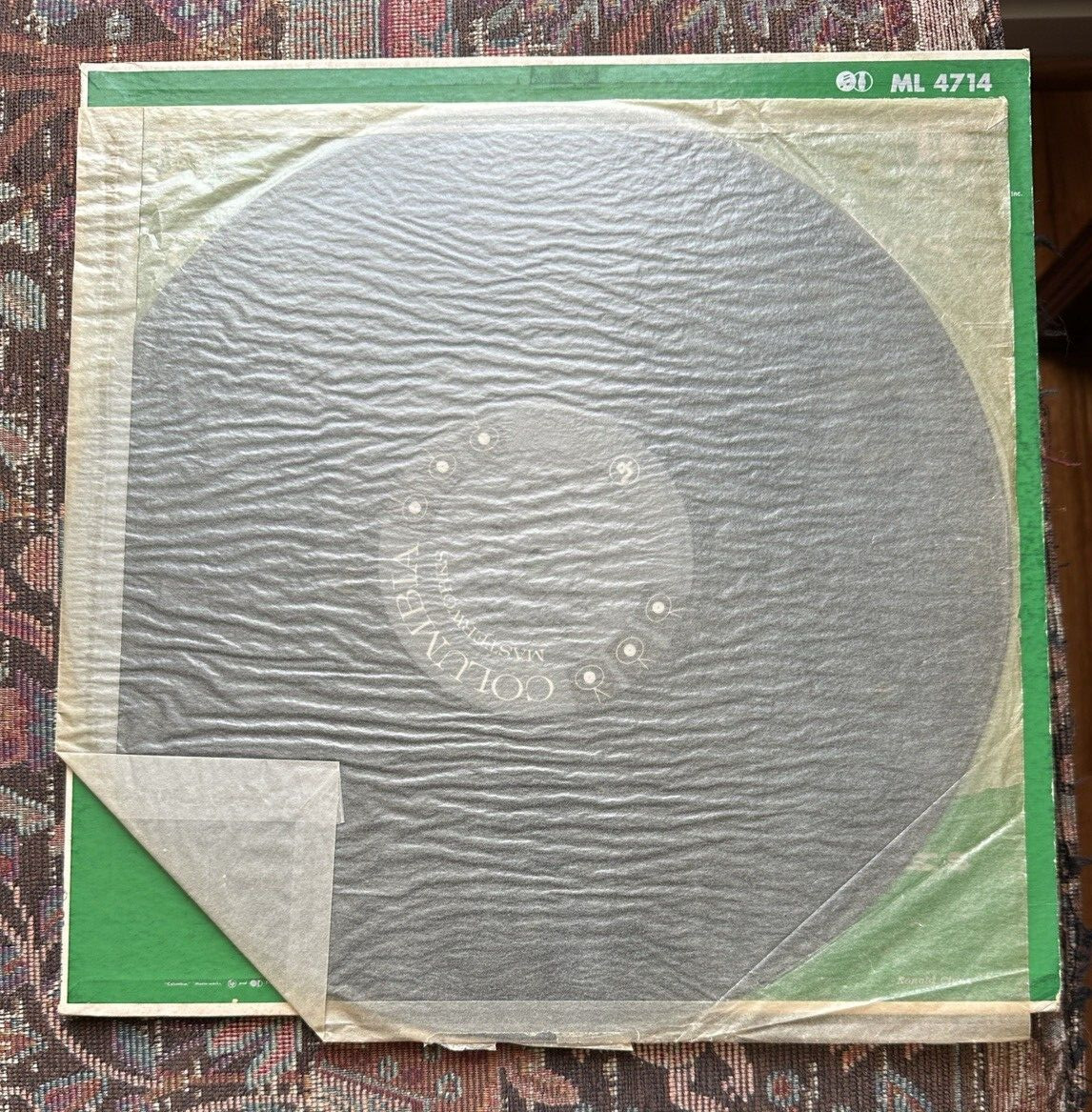 Schubert Quintet In C Major Op 163 - Casals Festival ML 4714 - Six Eye - Image 3