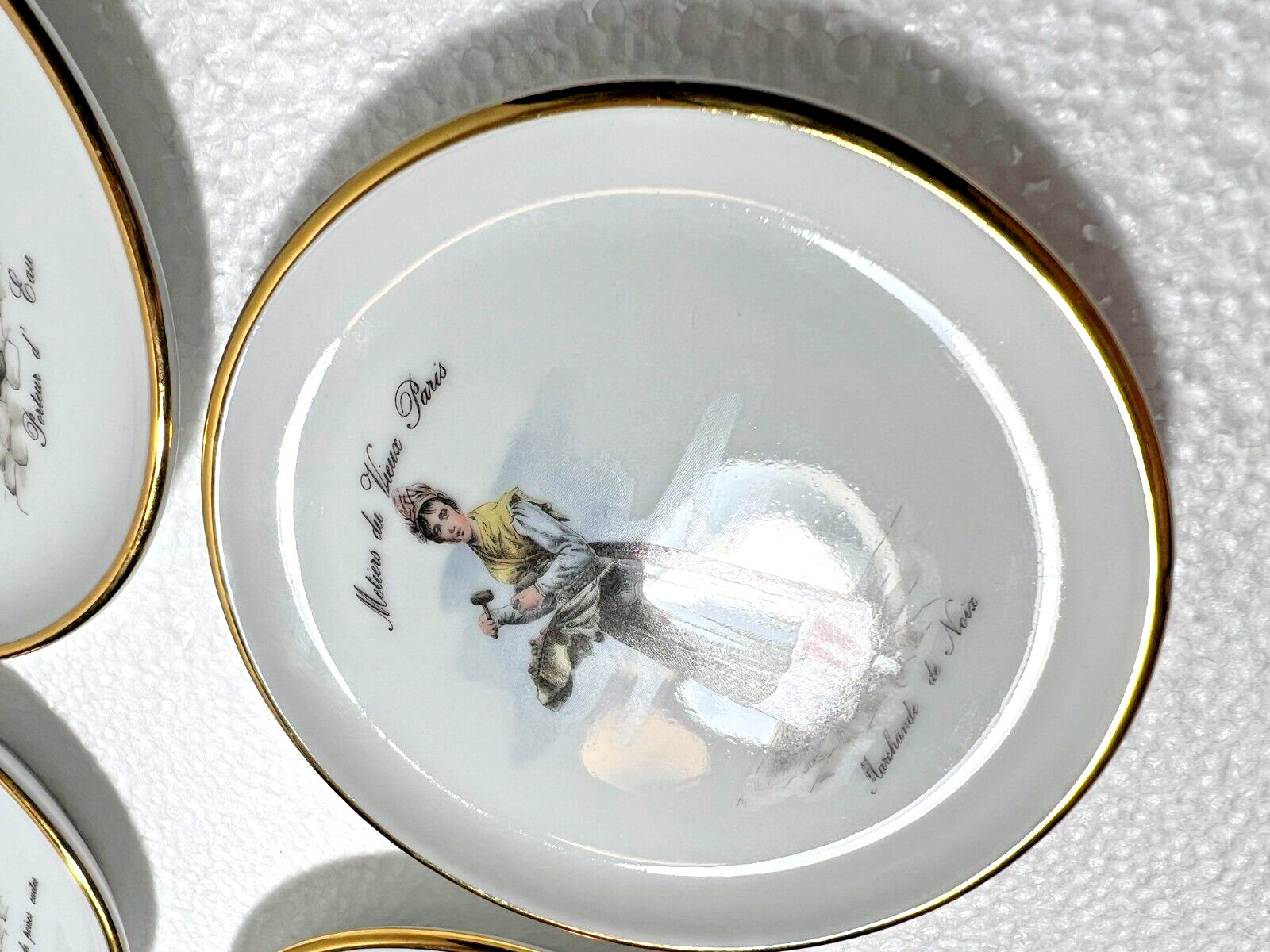 Vintage Bavaria Miniature Plates - Metiers du Vieux Paris / Trades of Old Paris - Image 6