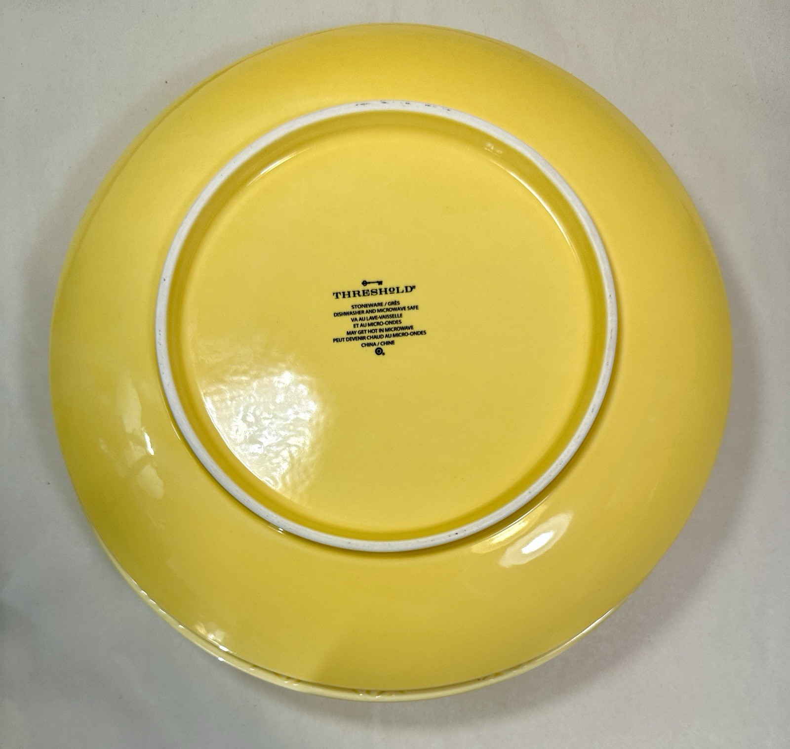 Kennet Buttercup by Threshold - Three Salad Plates 8.5" - New Old Stock, Unused - Image 3
