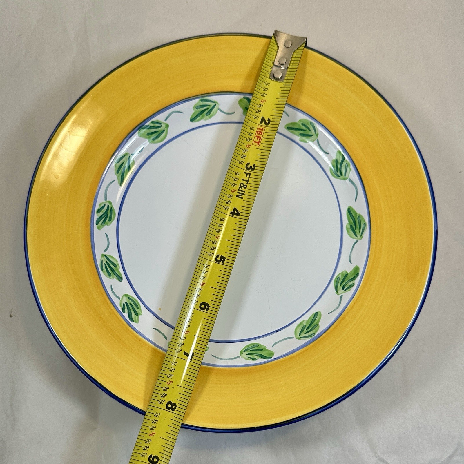 Set Of 4 Herend Village Pottery Salad Plates — Elizabeth Barrett Roache - Image 5