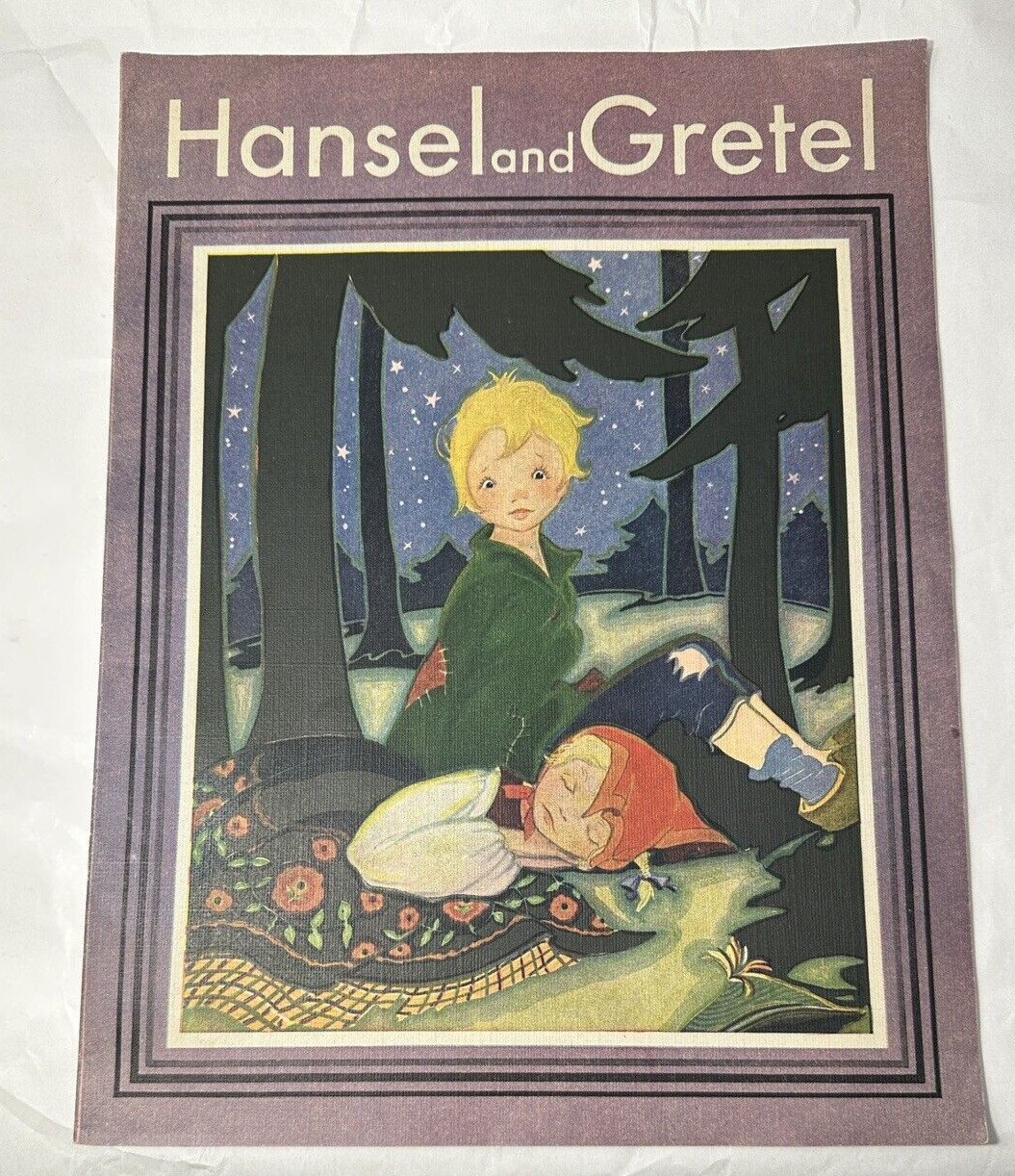 Hansel and Gretel - 1943 American Crayon Co. - Mary Perks