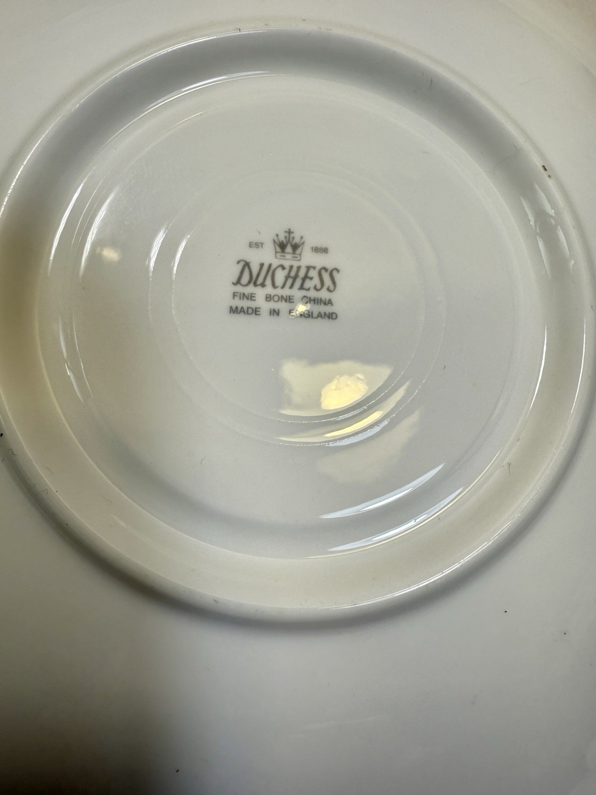 Duchess Bone China Pear / Fruit / Berry Tea Cup and Saucer - Mint, Immaculate - Image 7