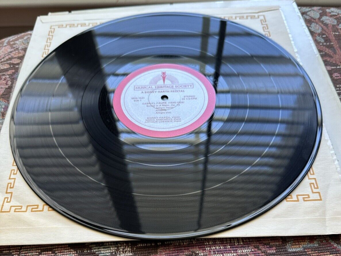 Sidney Harth – Sidney Harth Recital - MHS 1531