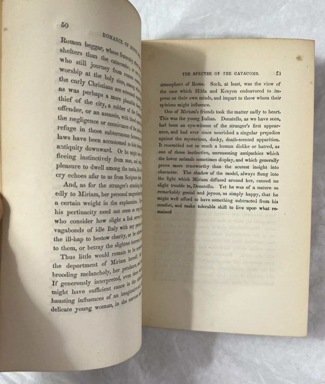 Nathaniel Hawthorne's Works Illustrated: The Marble Faun (Two Volumes in One) - Image 15