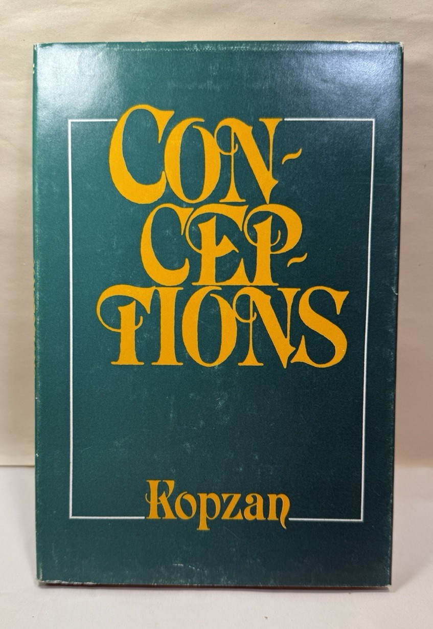 Conceptions - Kopzan - HC/DJ - Vantage Press, 1986 - First Edition