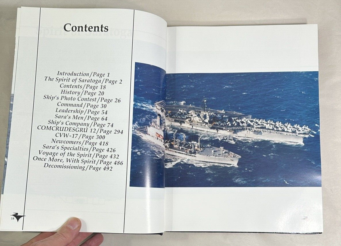 Spirit of Saratoga: The Final Voyage - 1994 - Taylor Publishing Co. - Brand New - Image 4