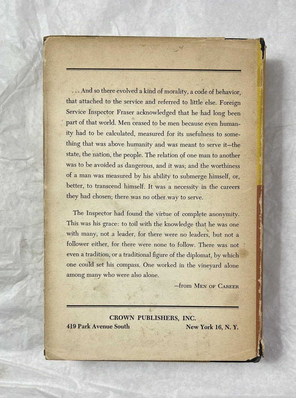 Men of Career:  John Lorraine (Chester H. Opal) - Crown Publishers, 1960 - Image 10
