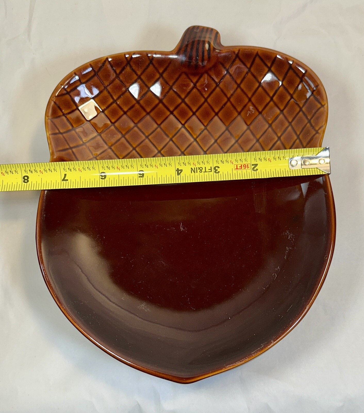 Set of 4 Better Homes and Gardens Acorn Salad Plates - Heritage Collection - EUC - Image 3