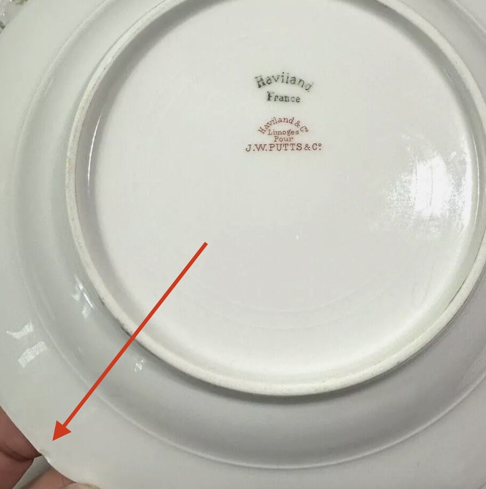 Four (4) Haviland 9" Soup / Salad Serving Bowls - Schleiger 57-8 Blank 207 - Image 2