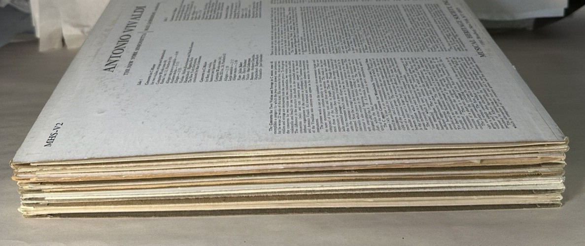 Lot of Nine (9) Baroque MHS Recordings : Played Once or Un-Played - Mint and N/M - Image 8