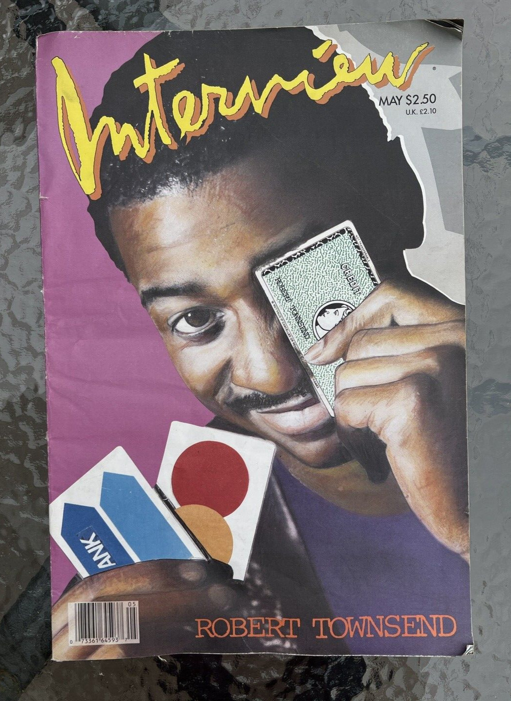 Andy Warhol's Interview Magazine: Robert Townsend  — May 1987 Edition
