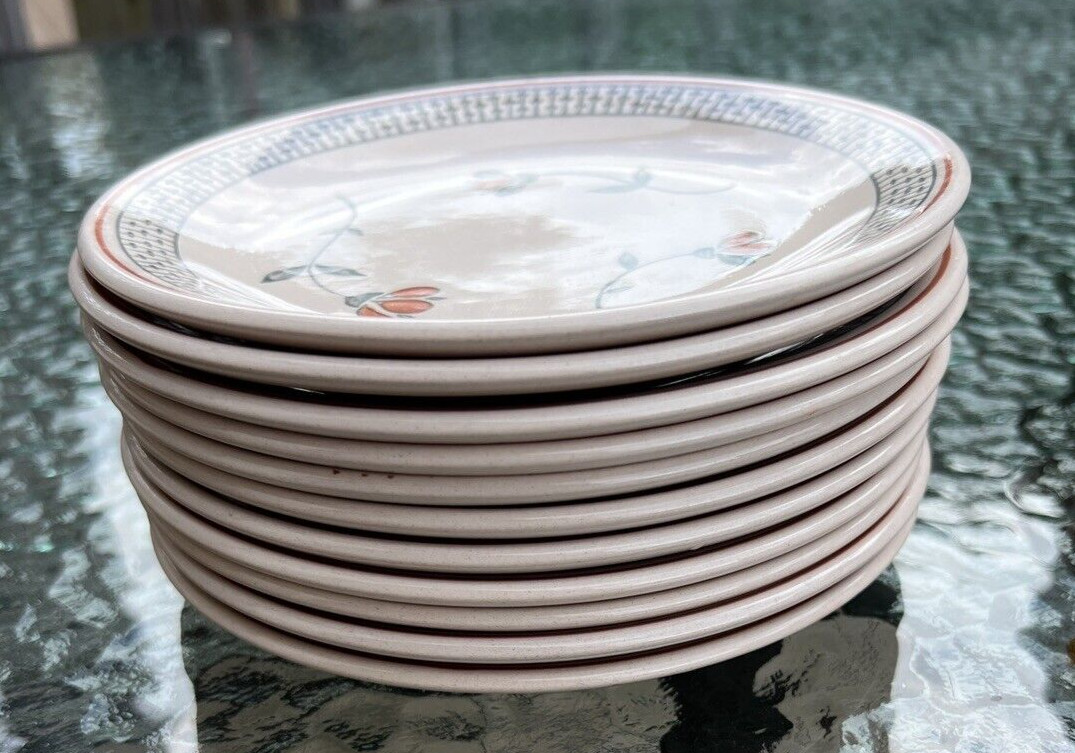 7 Johnson Brothers Zephyr Old Granite Ironstone Bread & Butter plates 6 1/4 " - Image 3