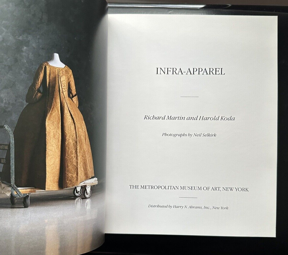 INFRA-APPAREL By Richard Martin & Harold Koda - Image 1