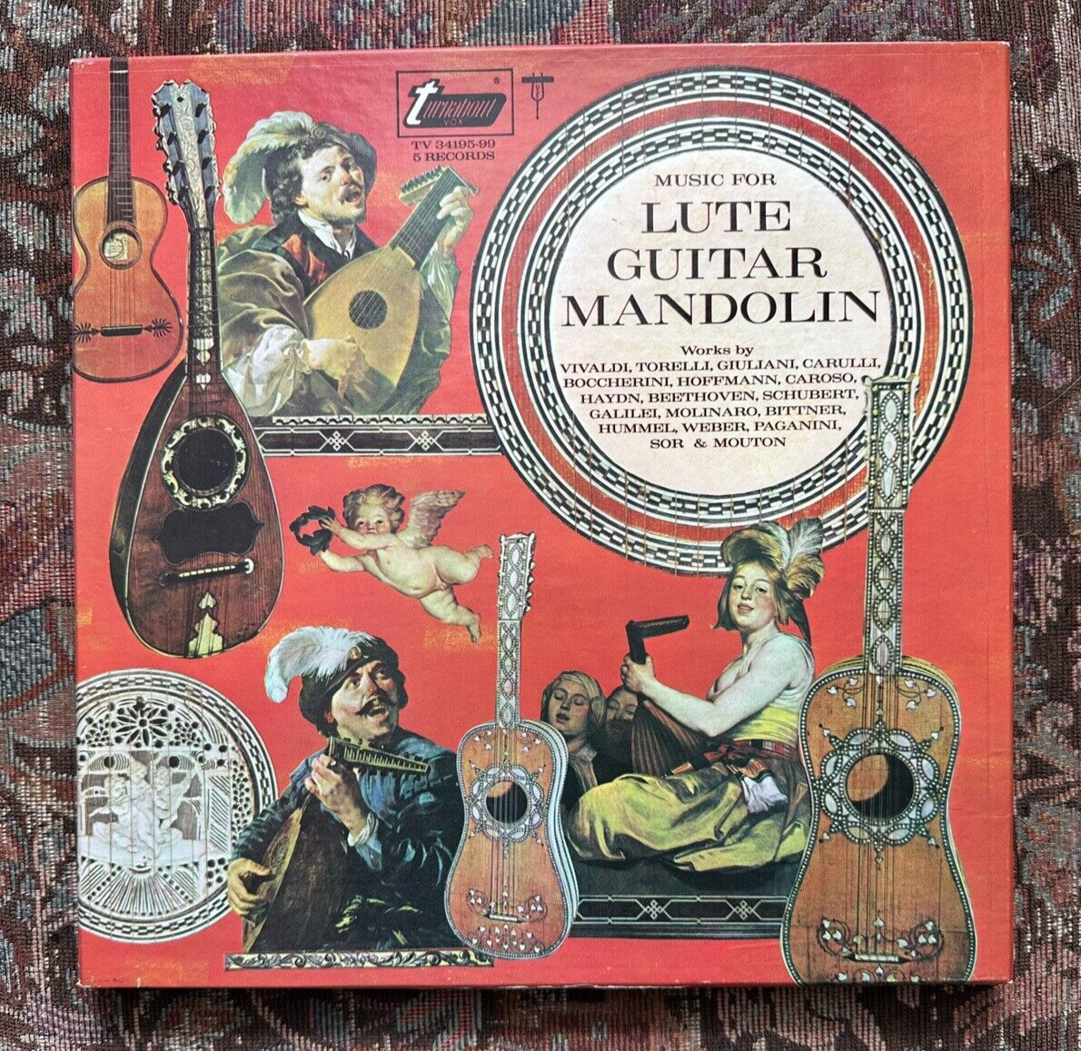 Music for Lute, Guitar, Mandolin - Turnabout TV 34195-99 - Image 1