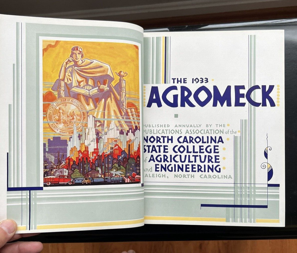 The Agromeck 1933 - Vol. 31 - NC State College Agriculture and Engineering - Image 3
