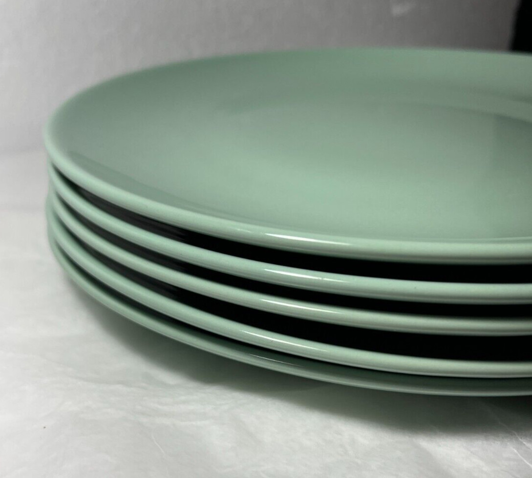 Set of Five (5) IKEA Mint Green 10.5" Dinner Plate - Ikea of Sweden - #21963 - Image 1