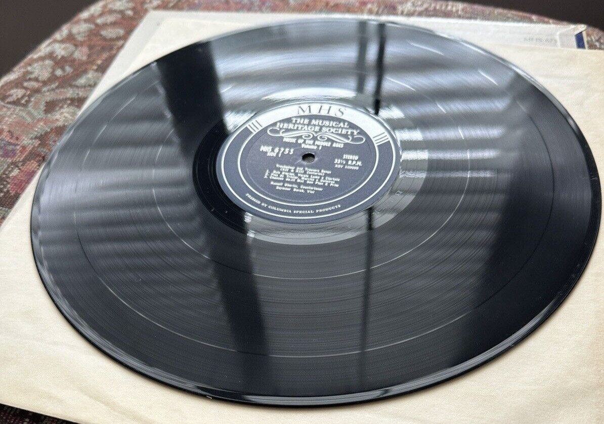 Russell Oberlin - Troubadour and Trouvere Songs - MHS 675 - Seymour Barab, Viol - Image 3