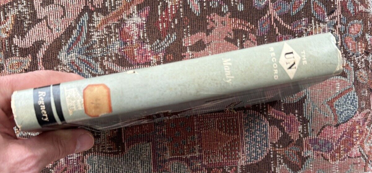 Chesly Manly THE UN RECORD  1st Edition 1st Printing 1955 - Image 4