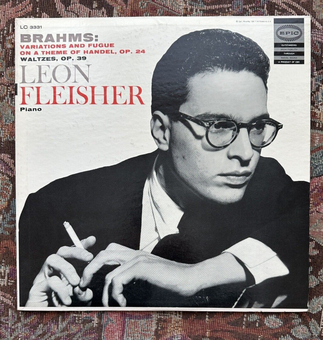 Brahms: Haydn Variations / Waltzes Op. 39 - Leon Fleisher - Epic LC 3331 - Image 1