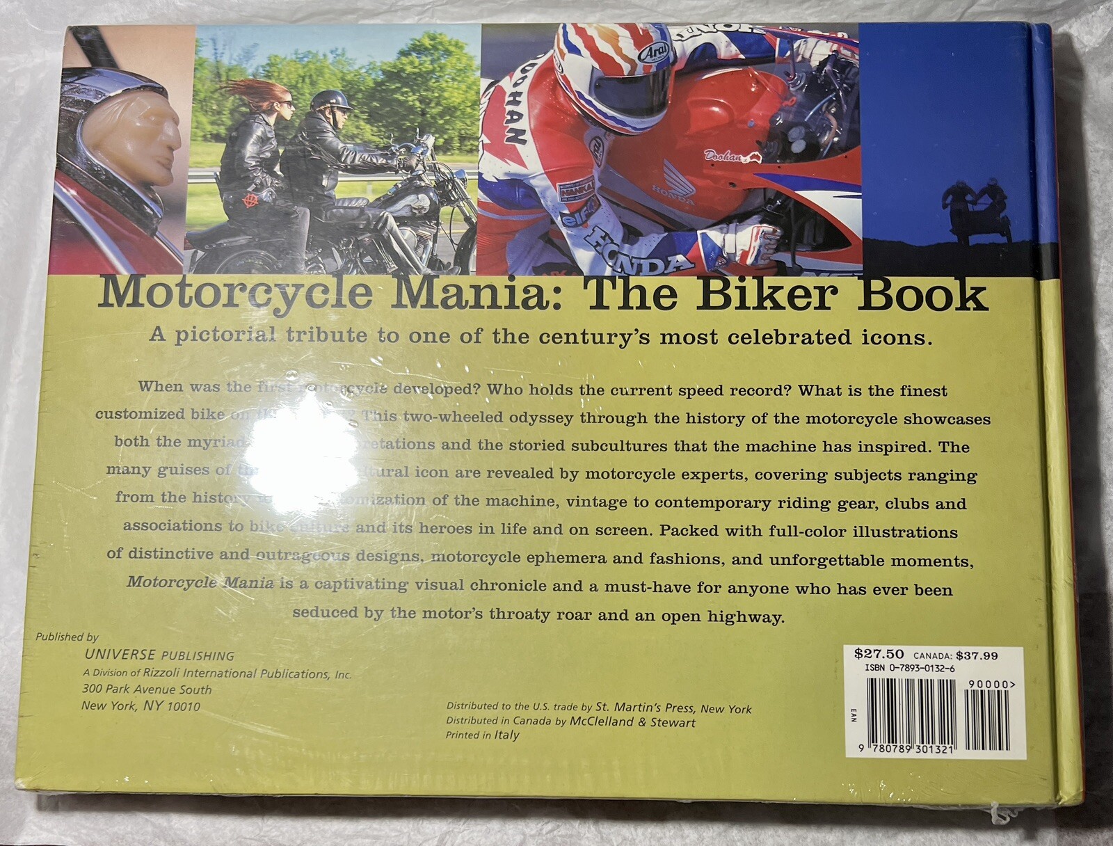 SEALED: Motorcycle Mania: The Biker Book - Guggenheim Museum - Image 1