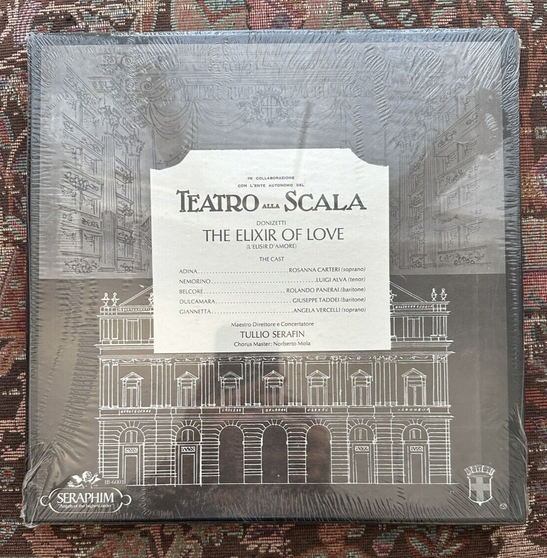 SEALED: The Elixir of Love - Gaetano Donizetti - Tullio Serafin Seraphim IB-6000 - Image 1