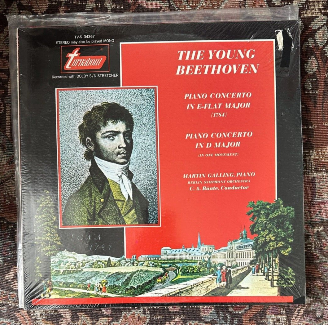 SEALED: Martin Galling THE YOUNG BEETHOVEN - Vox/Turnabout TV-S 34367