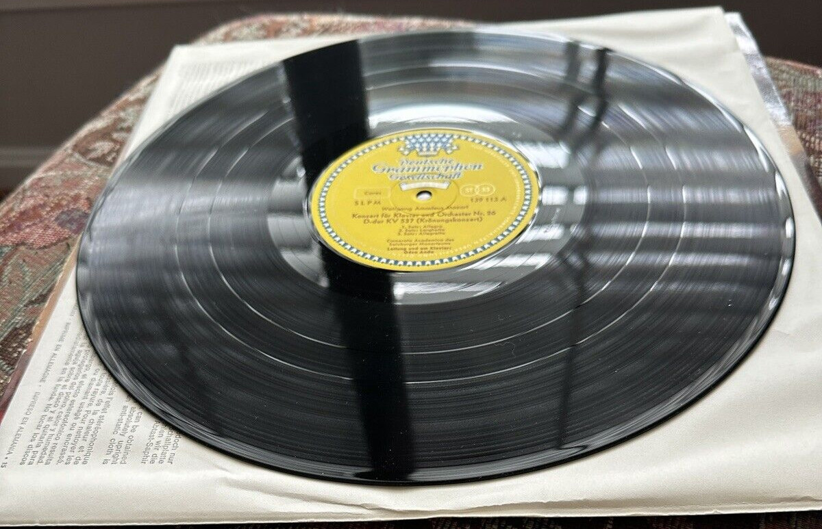 Mozart / Geza Anda - Piano Concerti KV 414 and KV 537 - DG LP 139 113 SLPM - Image 3