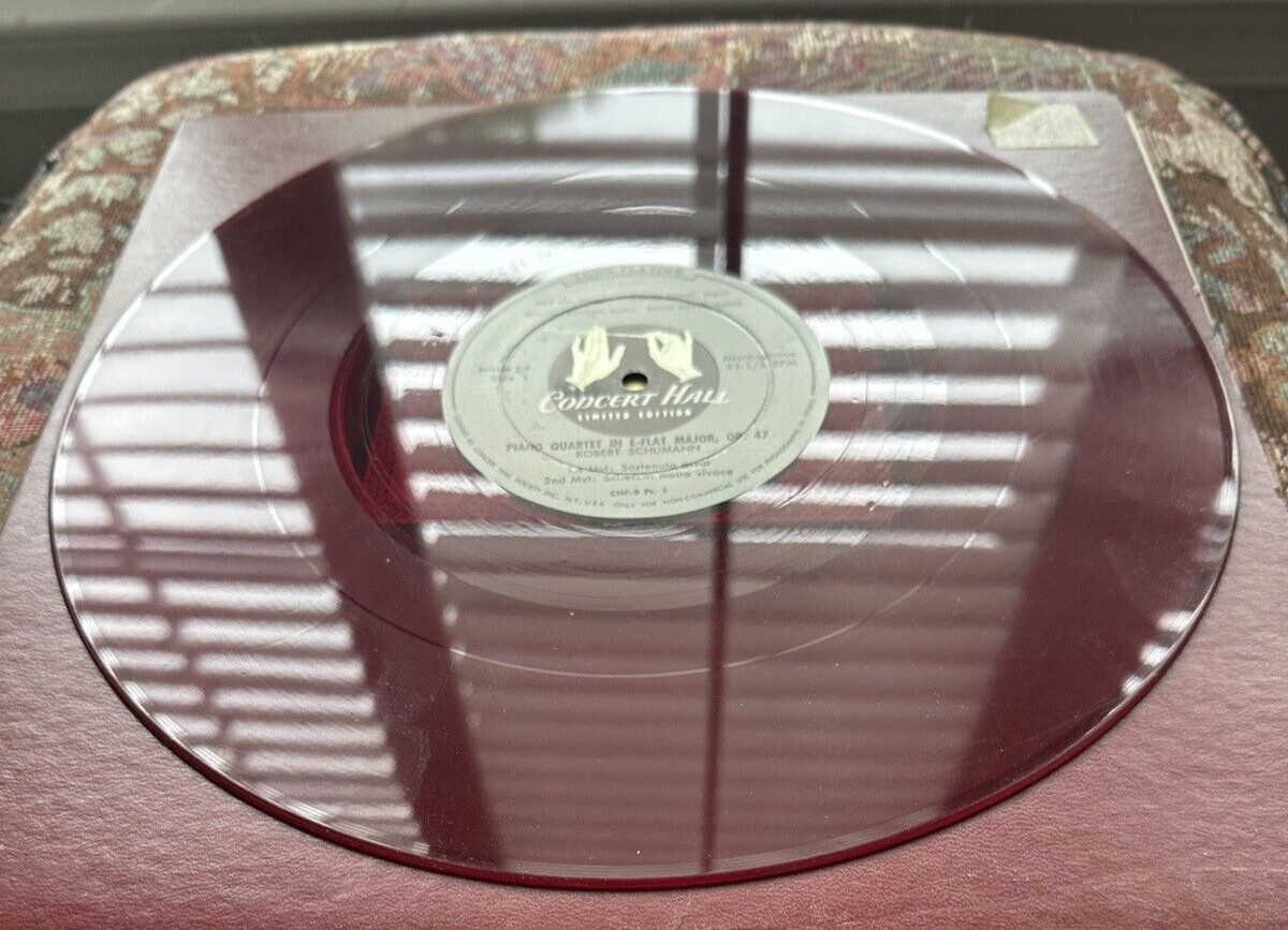 Robert Schumann - Piano Quartet Op. 47 - Concert Hall Limited Recordings