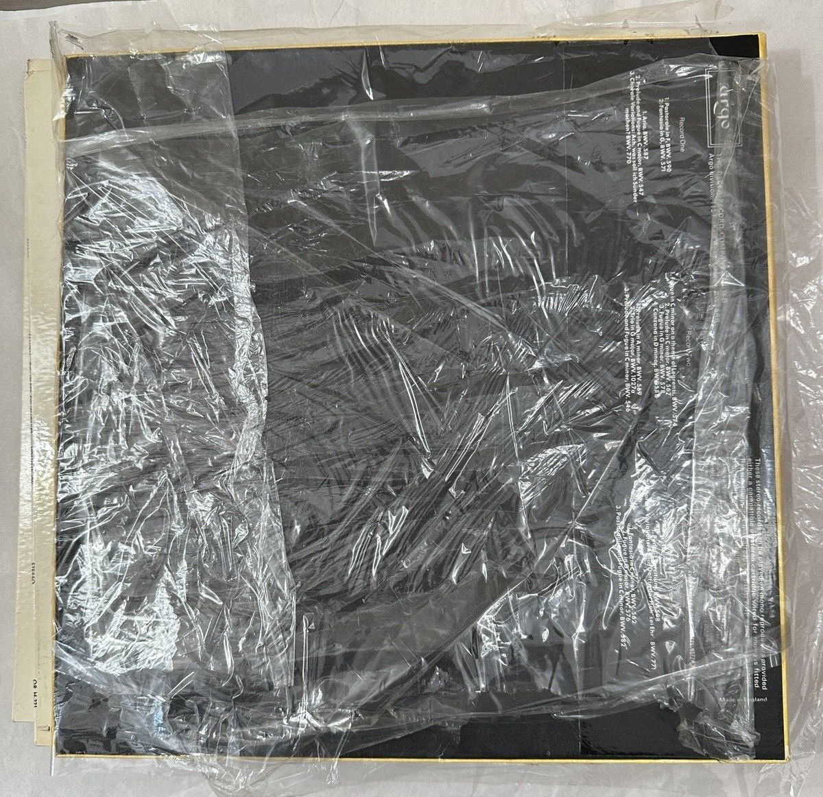 SEALED: JS Bach, Peter Hurford – The Organ Works - Volume 4 - Argo D177D 3 - Image 1