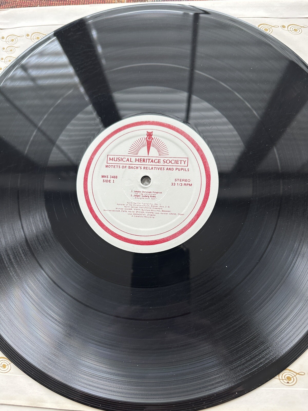 Motet's of Bach's Relatives and Pupils - MHS 3488 - Image 4