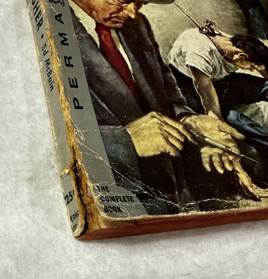 The Pusher by Ed McBain 1956 Perma Books Paperback First Edition First Printing - Image 3