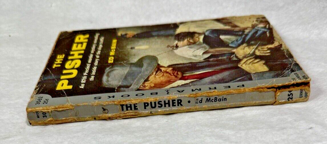 The Pusher by Ed McBain 1956 Perma Books Paperback First Edition First Printing - Image 4