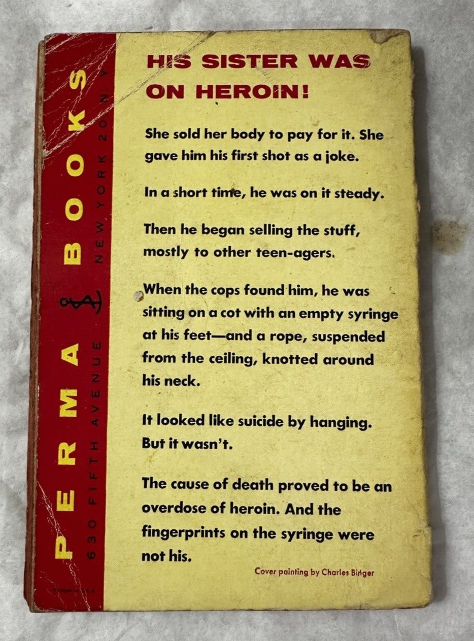 The Pusher by Ed McBain 1956 Perma Books Paperback First Edition First Printing - Image 8