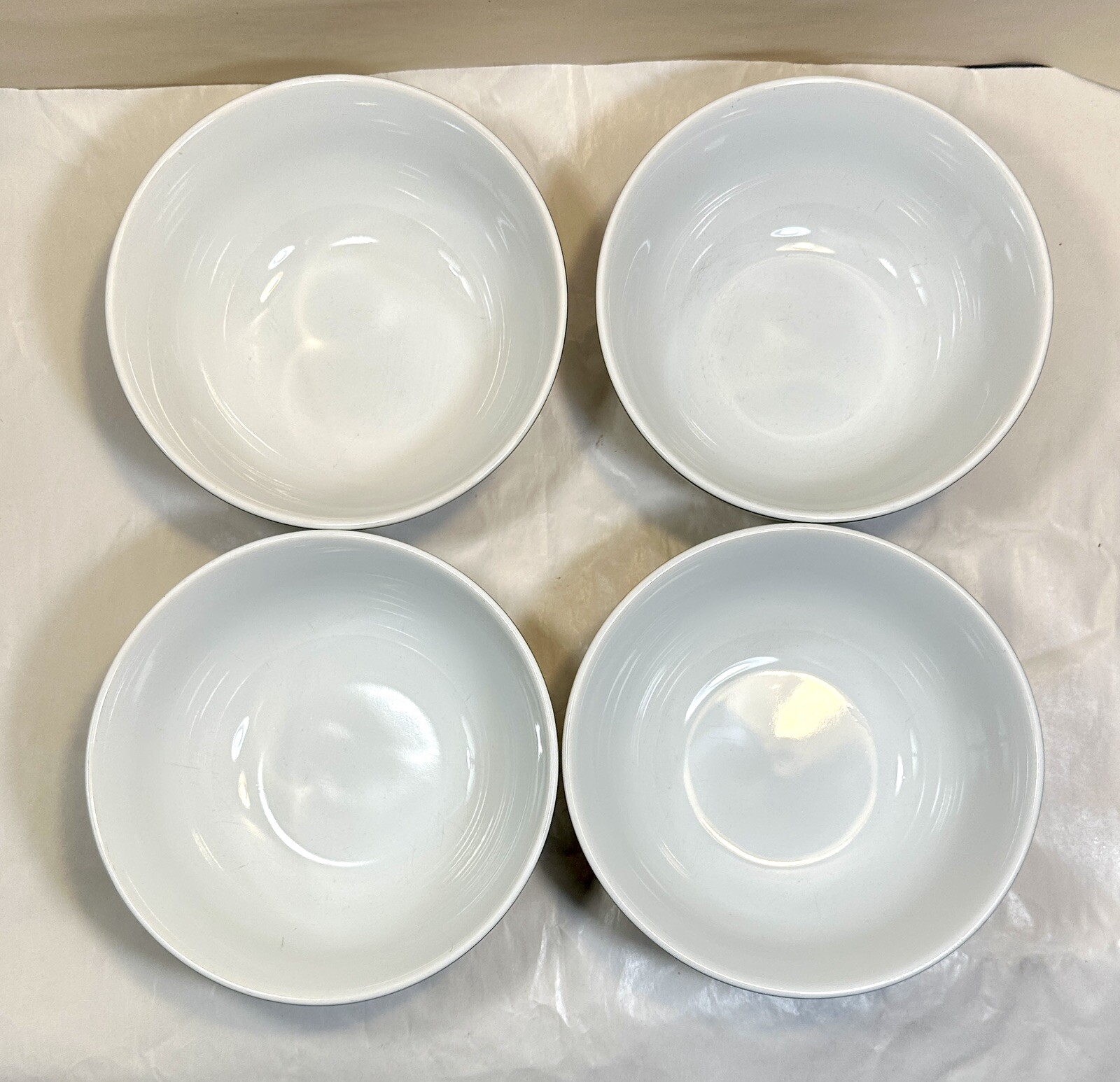 Set Of 4 Pfaltzgraff Mosaic 6" Floral Cereal Bowls - Indonesia - Unboxed - Image 2