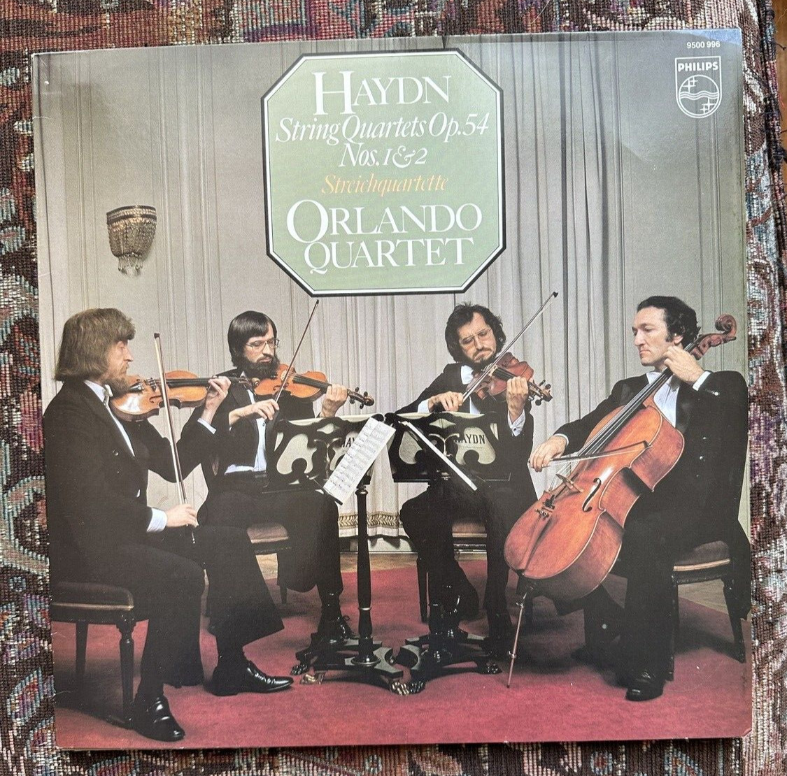 Haydn / Orlando Quartet String - Quartets Op. 54 No 1 & 2 - Philips 9500 996 - Image 1