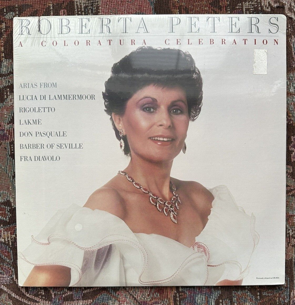 Sealed:  Roberta Peters -  A Coloratura Celebration - RCA Gold Seal – AGM1-7150