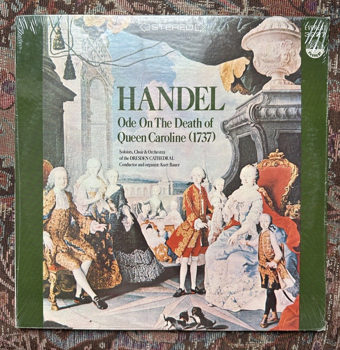 SEALED: Handel - Ode On The Death Of Queen Caroline - Everest 3227