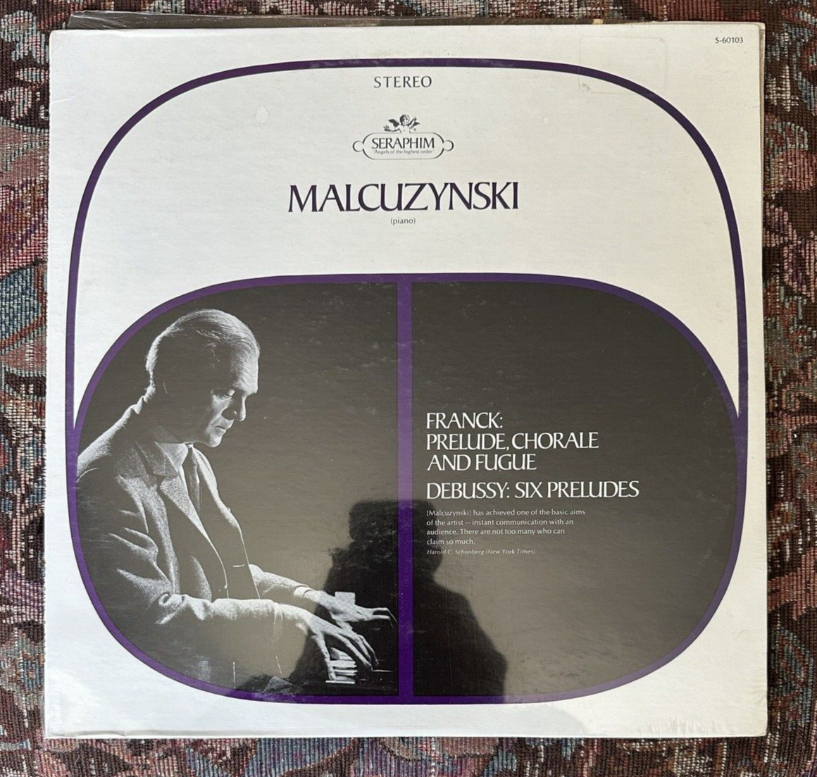 SEALED: Malcuzynski - Franck Prelude Chorale and Fugue - Seraphim S-60103