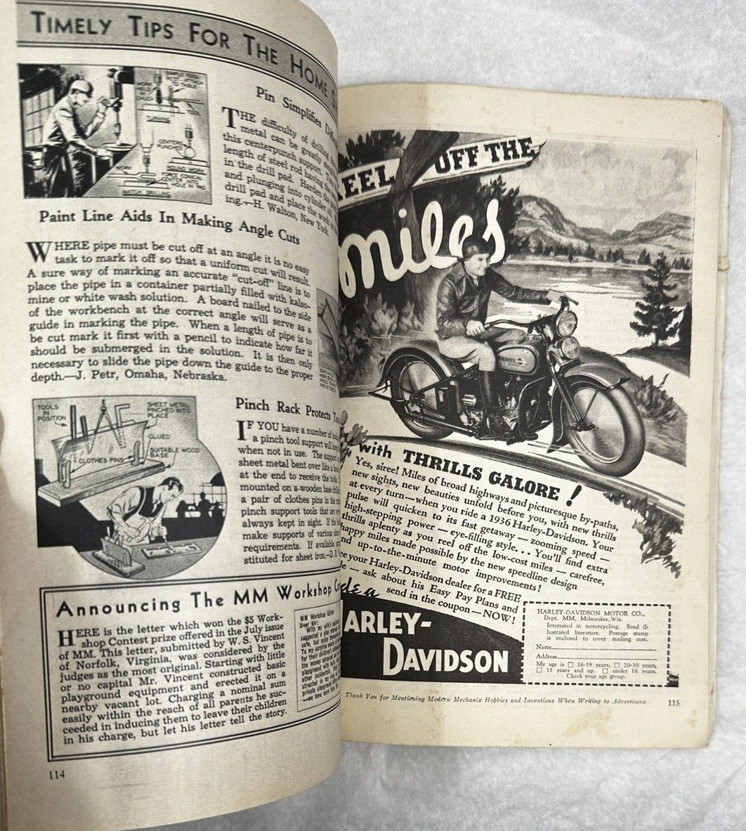 Modern Mechanix & Inventions Magazine September 1936 - German Paddle Plane - Image 3