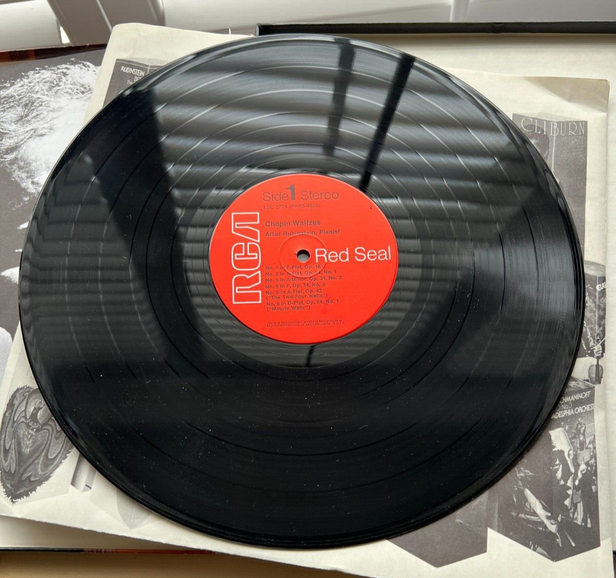 Artur Rubinstein - Chopin Waltzes - RCA Victor LSC-2726 - Image 3
