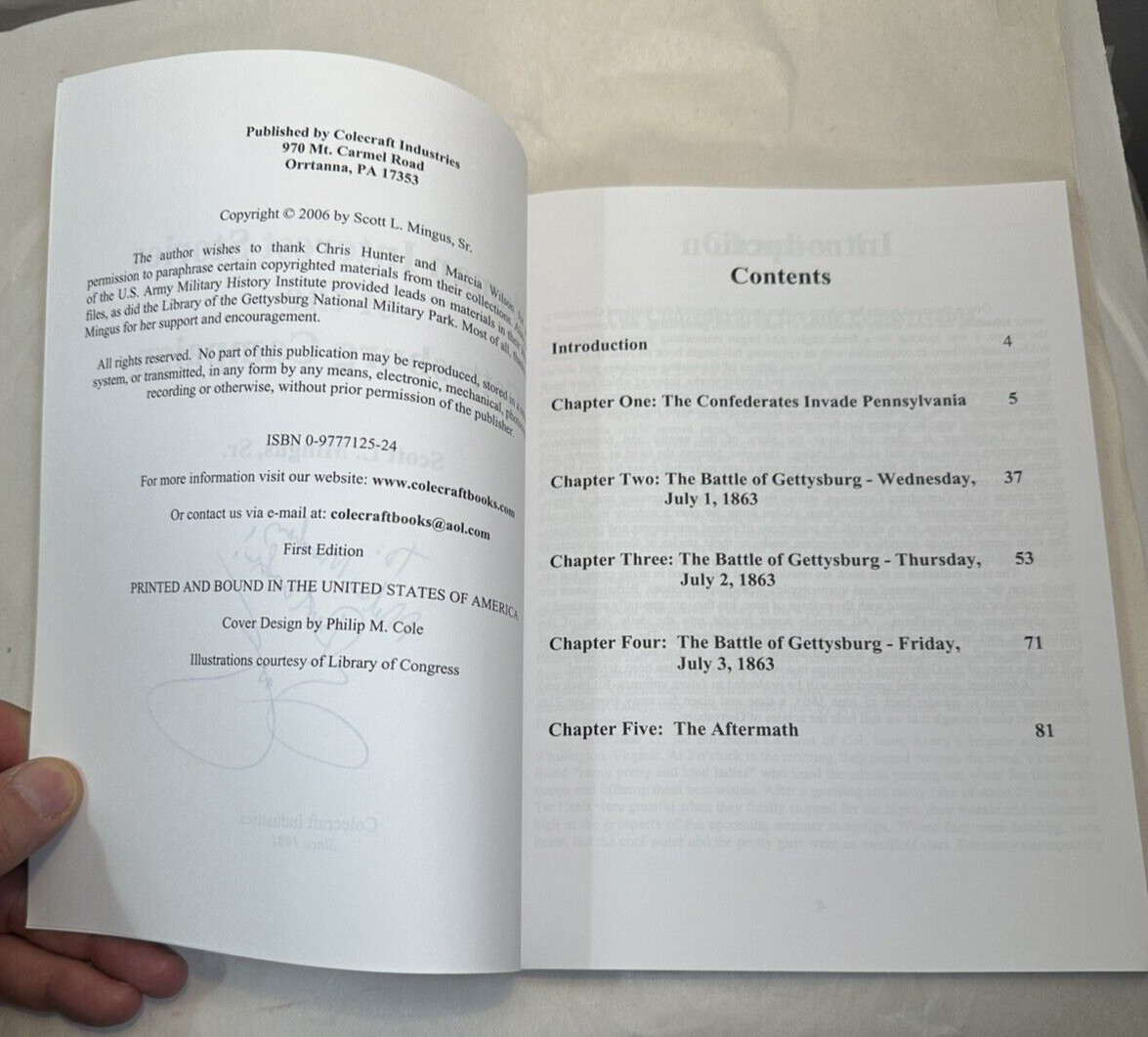 Human Interest Stories of Gettysburg Campaign - Scott Mingus - Signed, New - Image 3