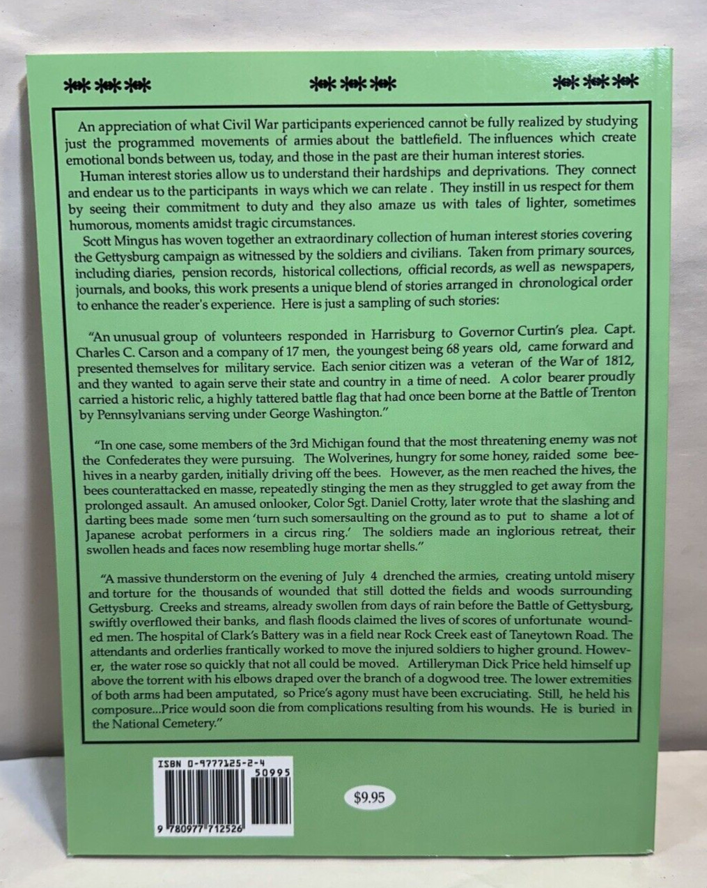 Human Interest Stories of Gettysburg Campaign - Scott Mingus - Signed, New - Image 5