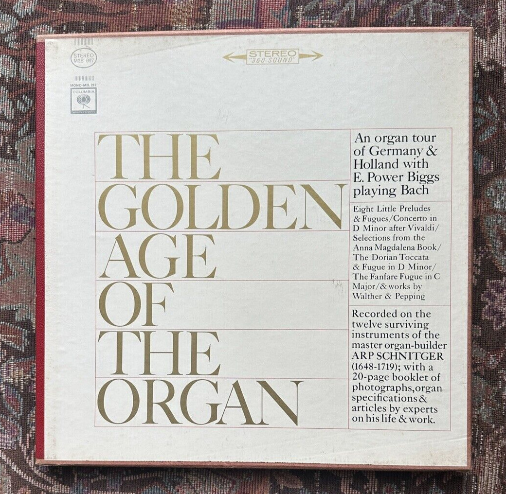 Johann Sebastian Bach, E. Power Biggs – The Golden Age Of The Organ - M2S 697 - Image 1