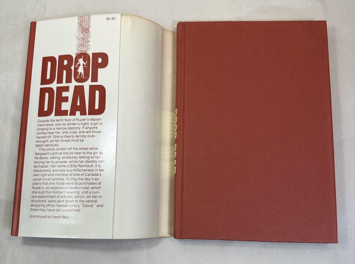 Drop Dead - June Drummond 1974 - First Ed. Hardcover / Dust Jacket - Like New - Image 1