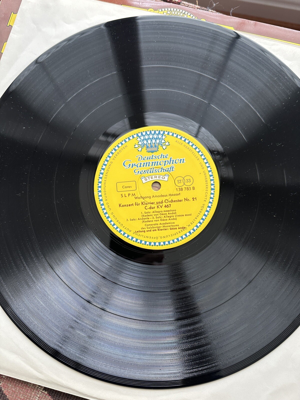 Mozart / Anda - Piano Concerti 17 and 21  - DG Red Stereo SLPM 138783 - Image 4