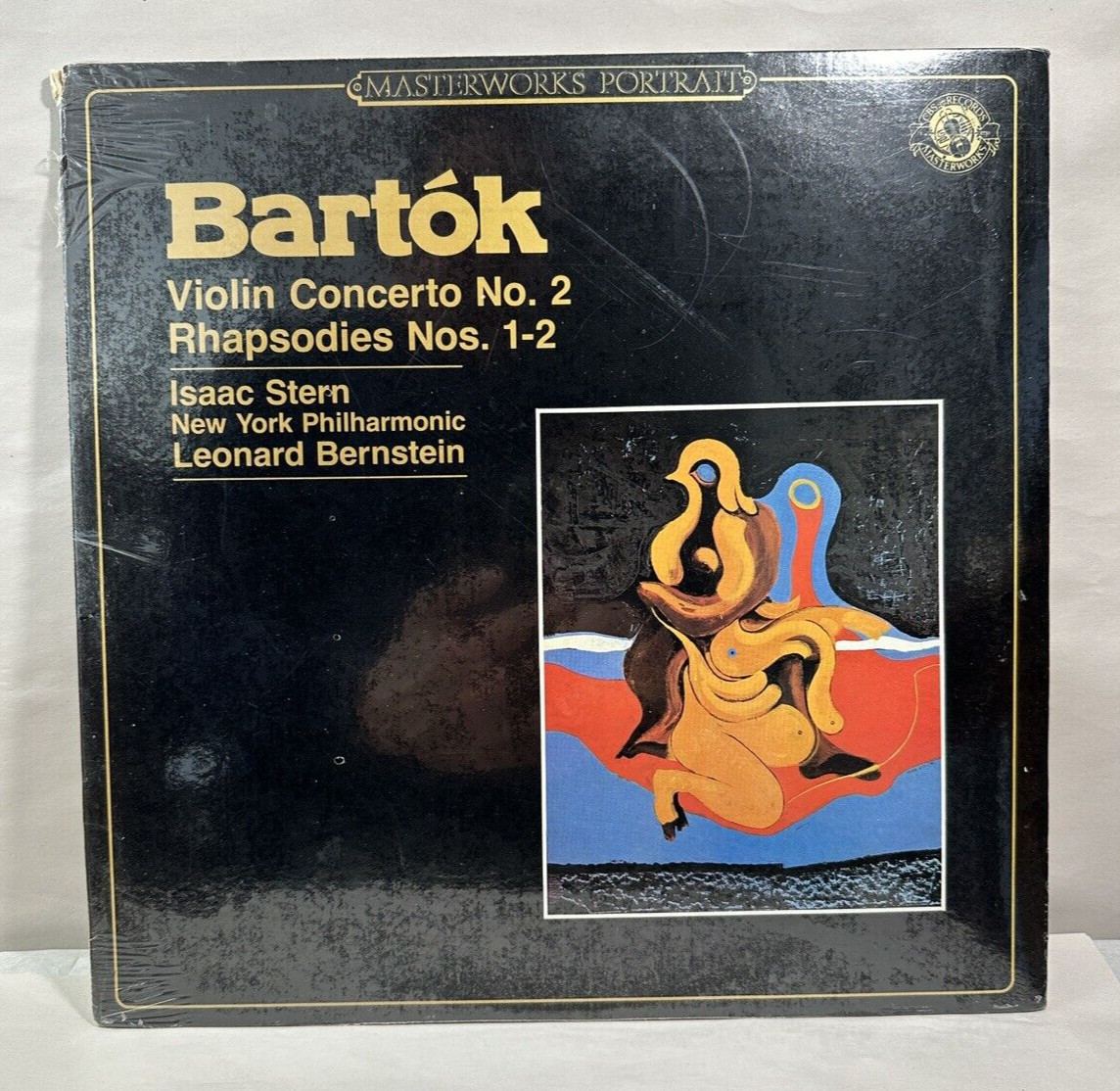SEALED: Isaac Stern, Leonard Bernstein -BARTOK Violin Concerto 2 / Rhapsodies