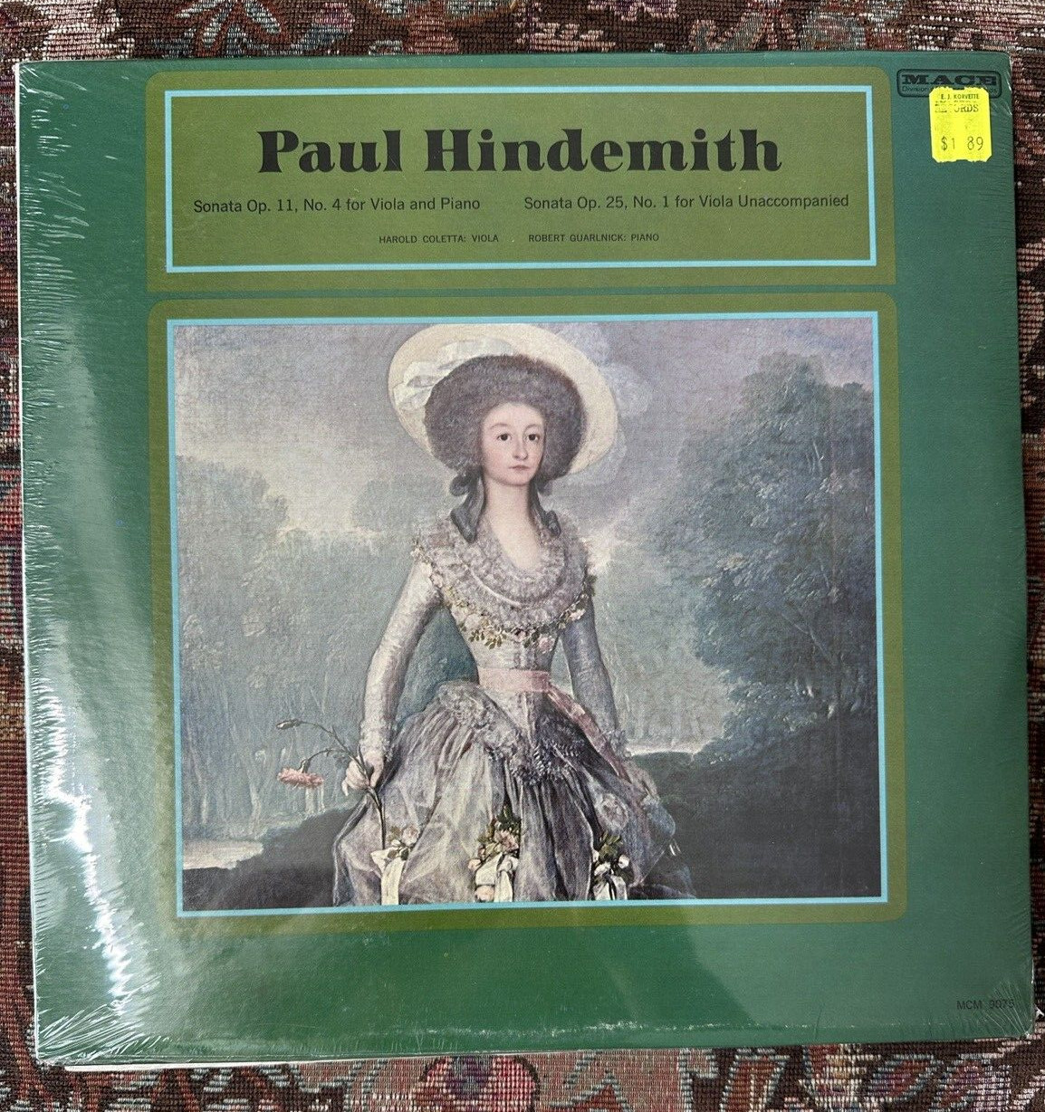 SEALED: Paul Hindemith - Viola Sonatas - MACE 9075