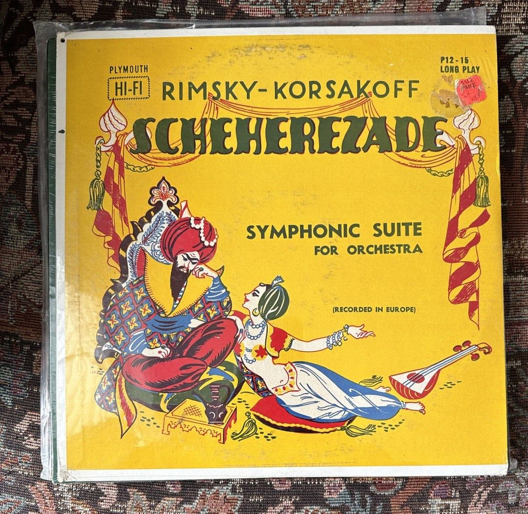 SEALED: RIMSKY-KORSAKOFF Scheherazade Symphonic Suite - Plymouth P12-15