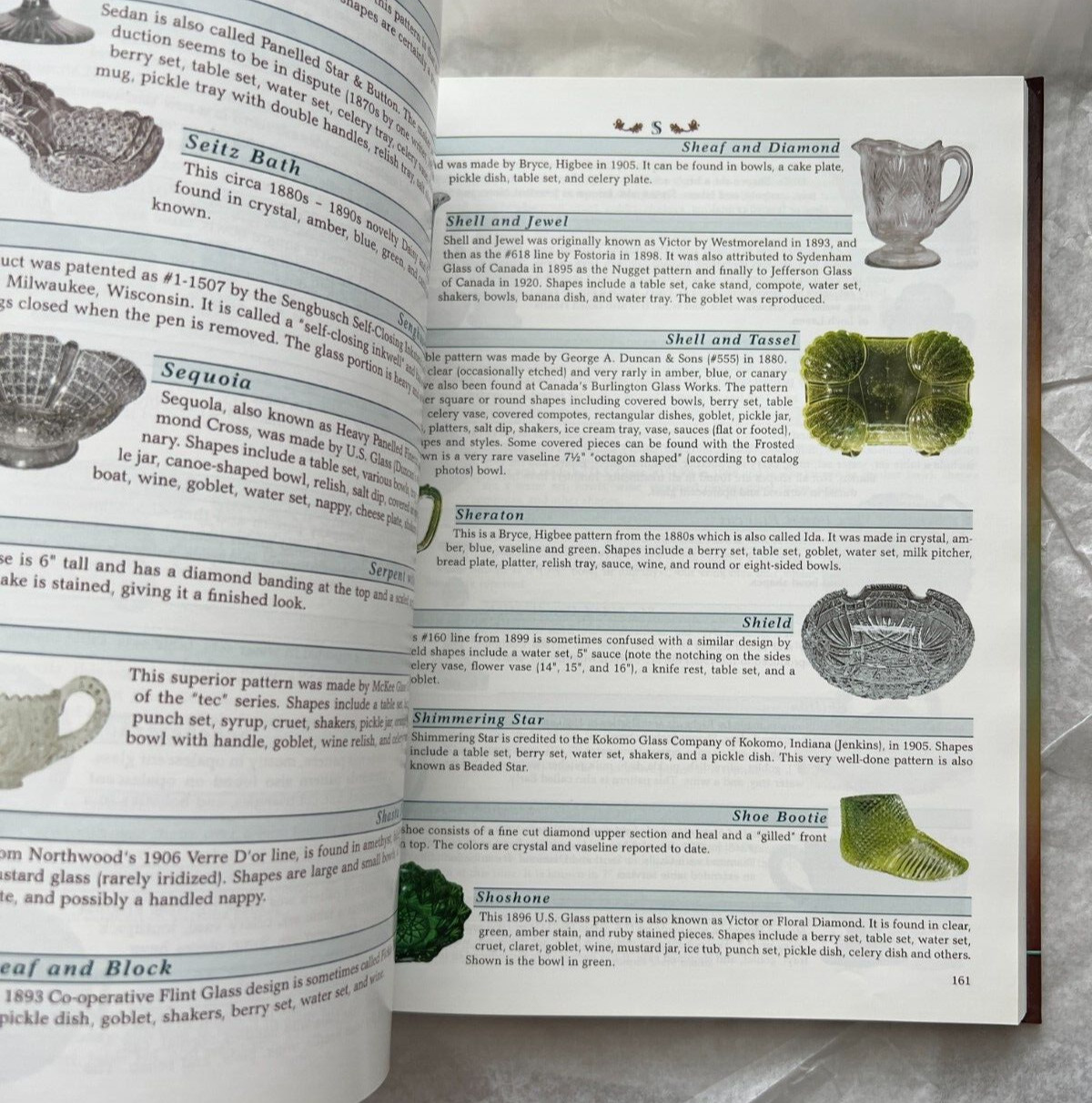 Standard Encyclopedia of Pressed Glass by Mike Carwile, Hardcover, 6th Edition - Image 5