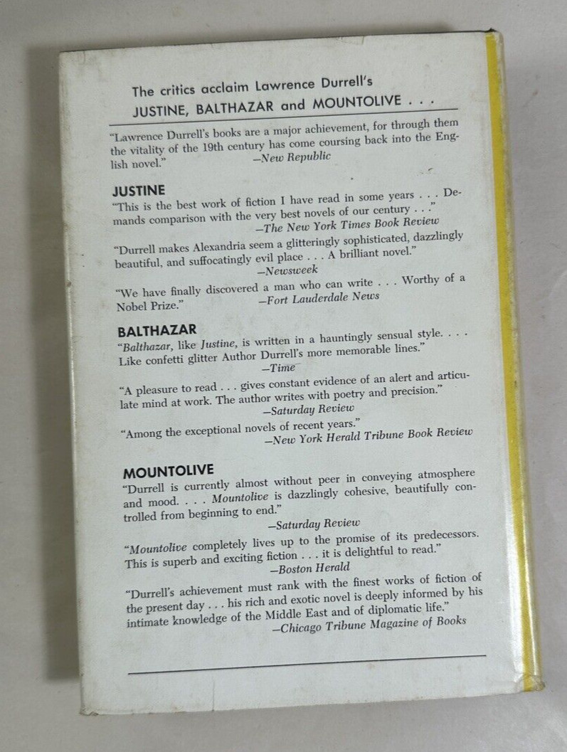 Clea: Lawrence Durrell - Hardcover DJ - 1960 First Edition - Image 8